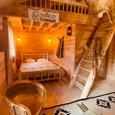 Ferienwohnung Escapade Dans Un Ranch Le Sourn Exterior foto